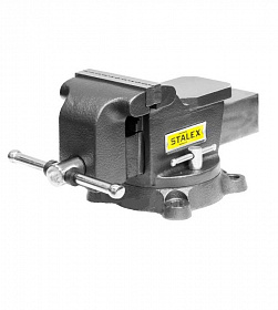 На сайте Трейдимпорт можно недорого купить Тиски слесарные Горилла 125х100мм Stalex M50D. 