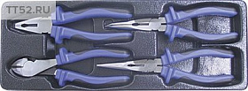 На сайте Трейдимпорт можно недорого купить Набор шарнирно-губцевого инструмента 4пр в ложементе ACK-384009. 
