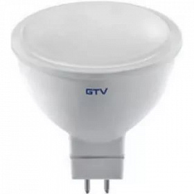 На сайте Трейдимпорт можно недорого купить Лампочка светодиодная MR16, 3000K, 8W, AC175-250V, 120град, 560lm GTV LD-SM8016-30-Е. 