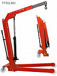 Мобильный гидравлический гаражный кран Werther W107 (OMA 589)